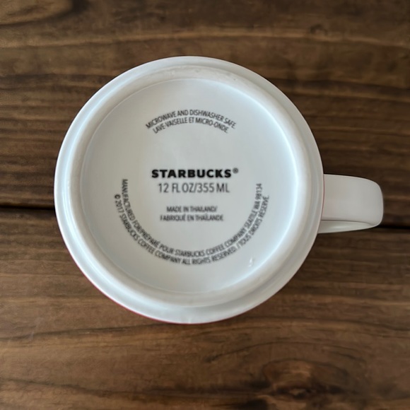 2017 Starbucks Cactus Holiday Mug - Picture 4 of 5